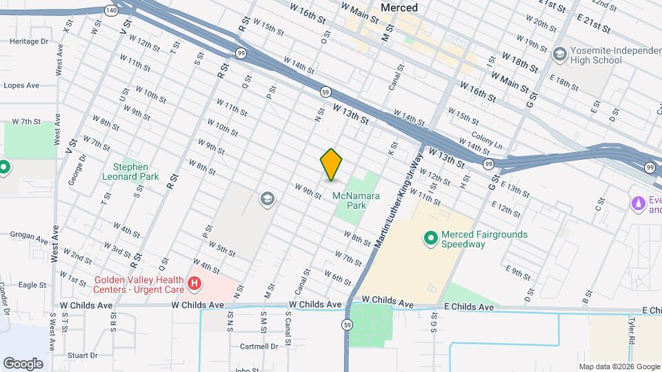 536 W 10th St Mapa y Detalles de la Ubicación
