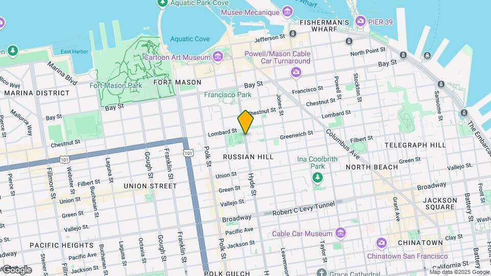 2236 Hyde St Map and Location Details