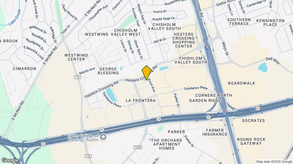 La Frontera Square Map and Location Details
