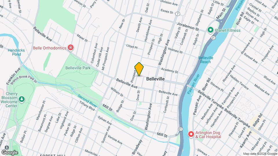 32 Hornblower Ave Map and Location Details