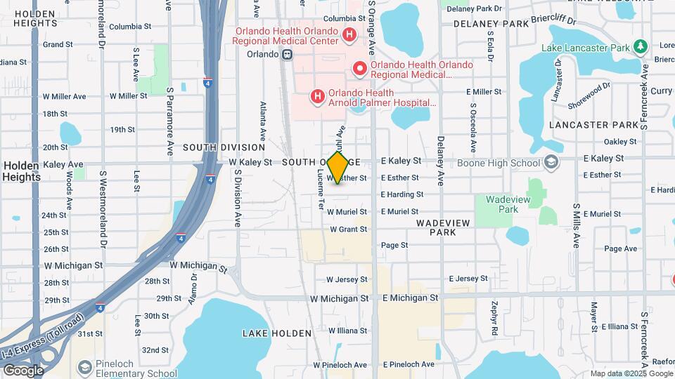 63 W Harding St Map and Location Details