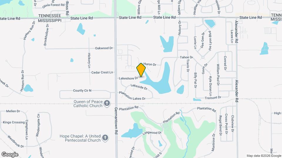 9237 Lakeshore Dr Map and Location Details