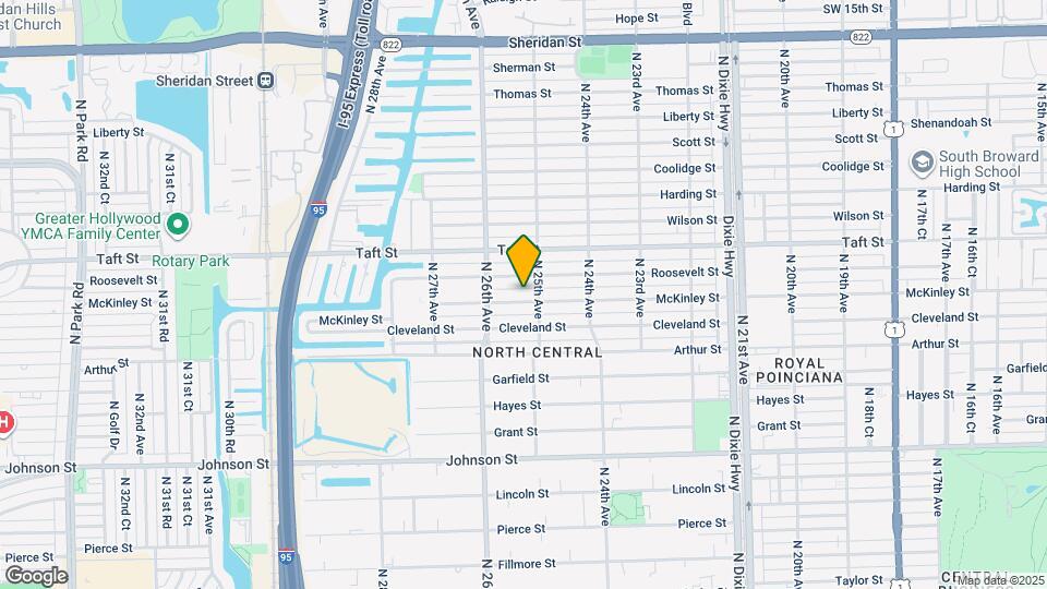 2513 McKinley St, Unit 2513 McKinley St Map and Location Details