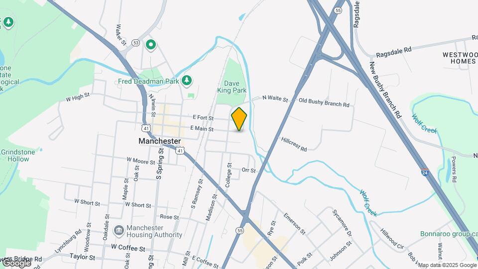 506 E Main St Map and Location Details