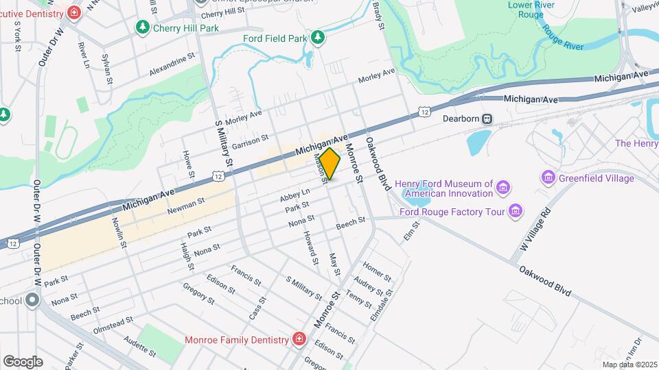 1175 Mason St Mapa y Detalles de la Ubicación