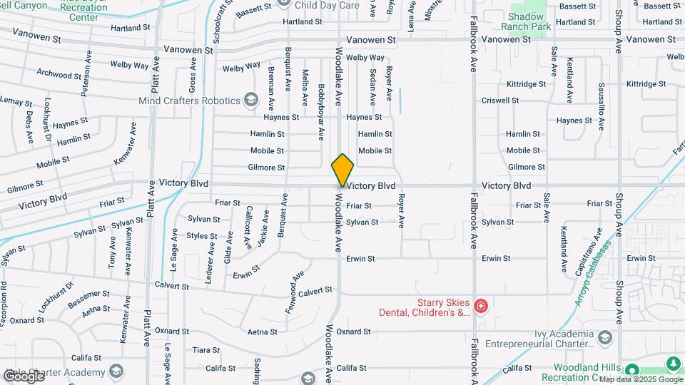 23140 Victory Blvd Map and Location Details