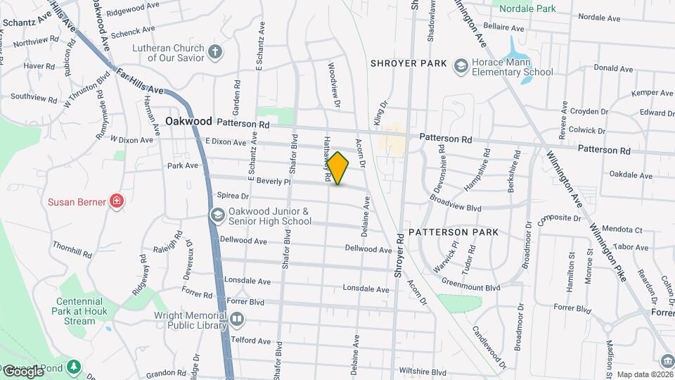 314 Beverly Pl Map and Location Details