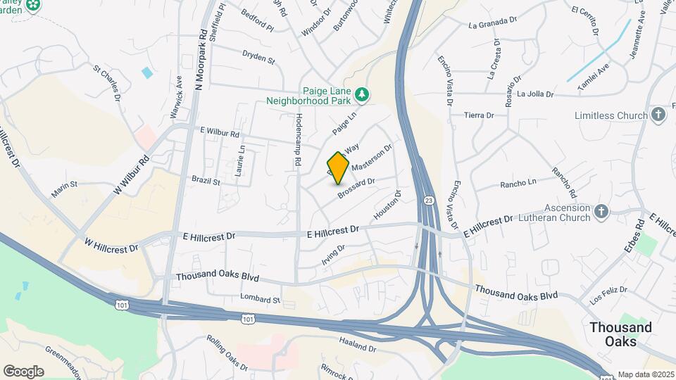 659 Brossard Dr Map and Location Details