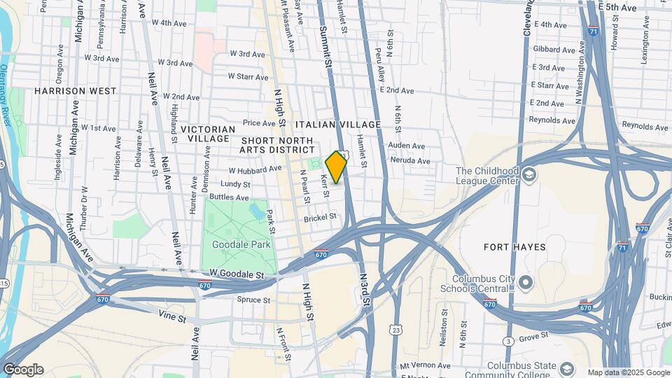 5536 Cedar St Map and Location Details