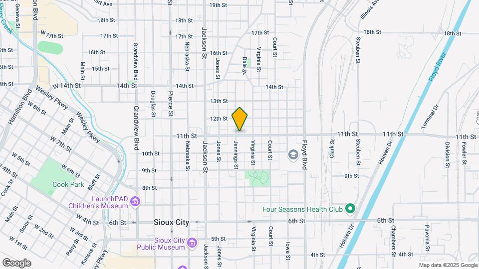 905 11th St Map and Location Details