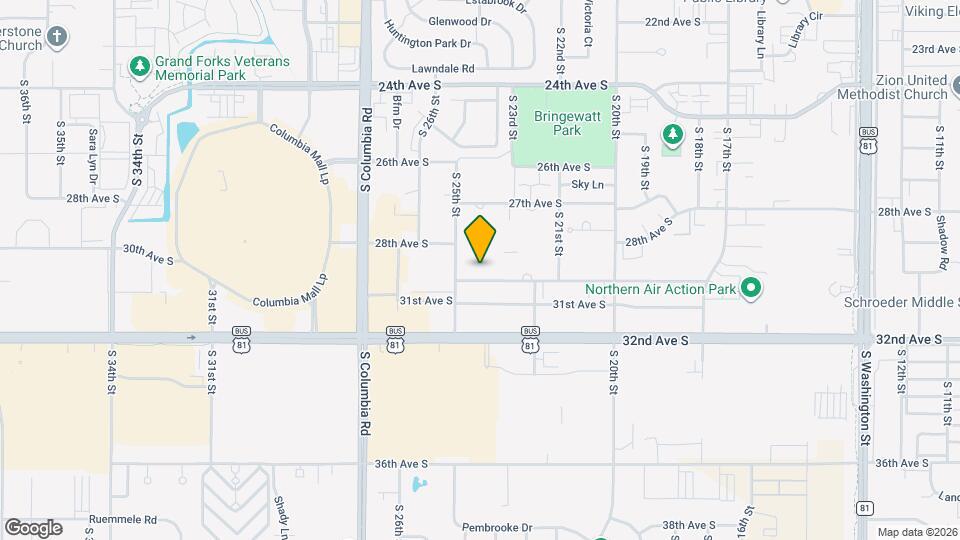 Southwinds Apartment Map and Location Details