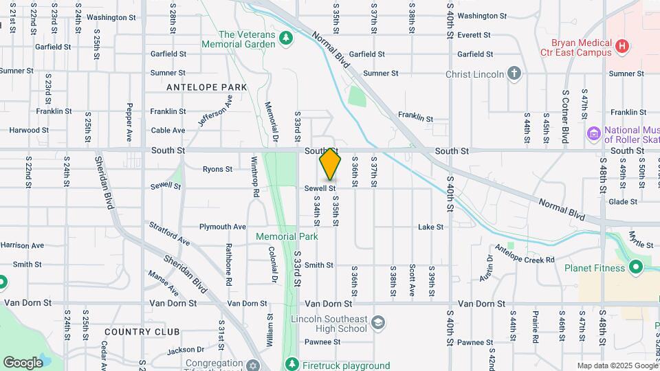 2241 S 35th St Map and Location Details
