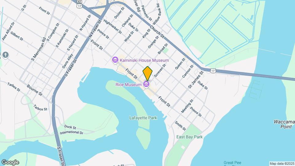 107 Screven St, Unit B Map and Location Details