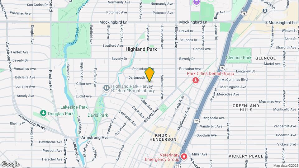 4808 Byron Ave Mapa y Detalles de la Ubicación