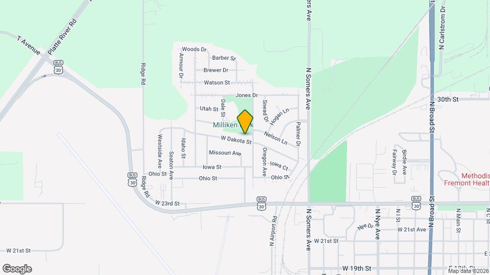 1310 W Dakota St Map and Location Details