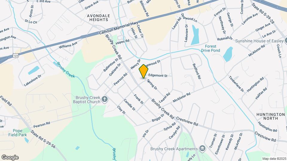 302 Ridgewood St Map and Location Details