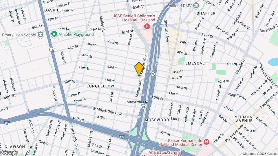 646 42nd Map and Location Details