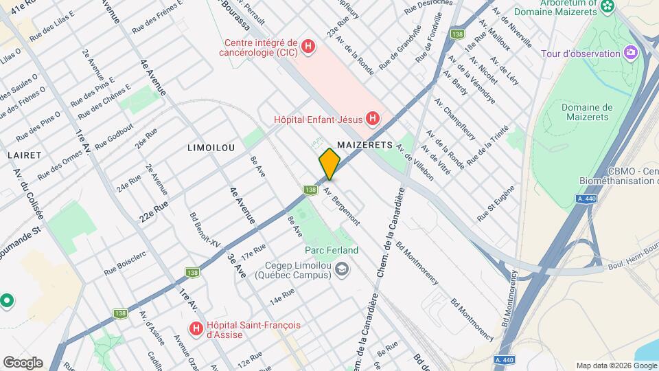 1786 Bergemont Av Map and Location Details