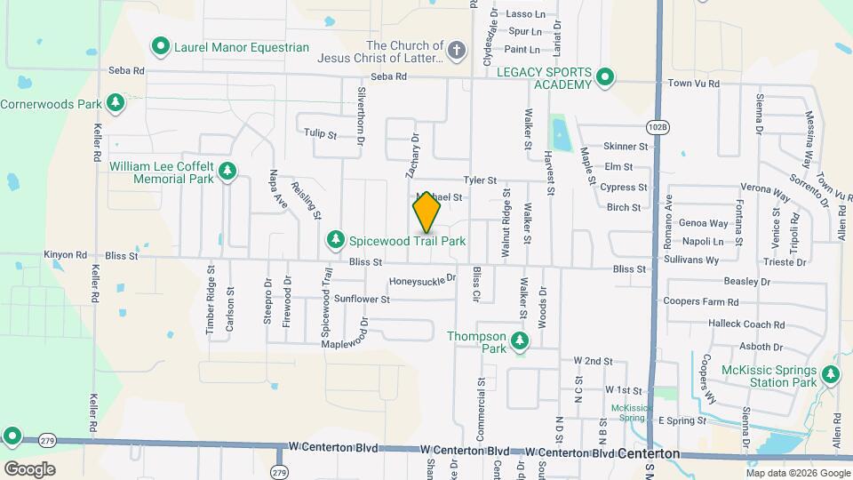 718 Sun Meadows Loop Map and Location Details