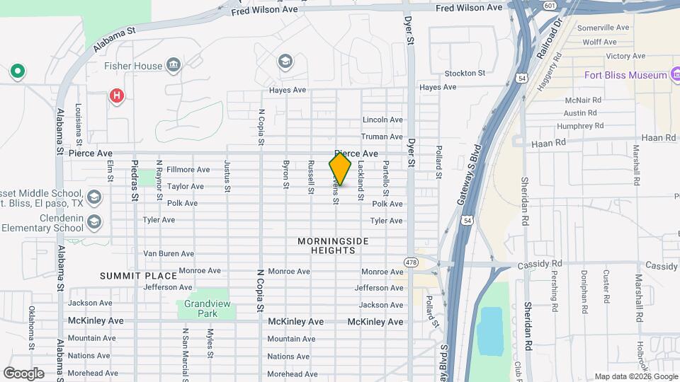 3700 Taylor Ave Map and Location Details