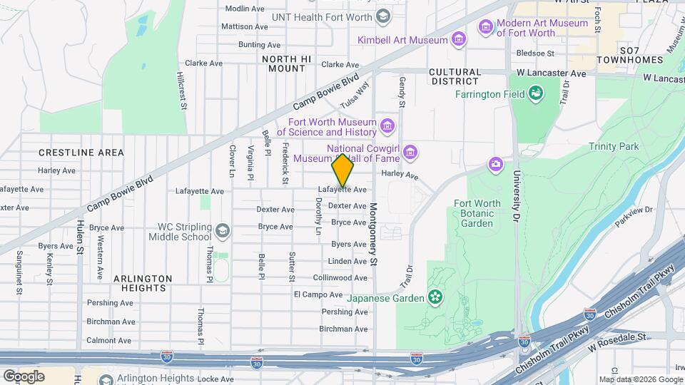 3643 Lafayette Ave Map and Location Details