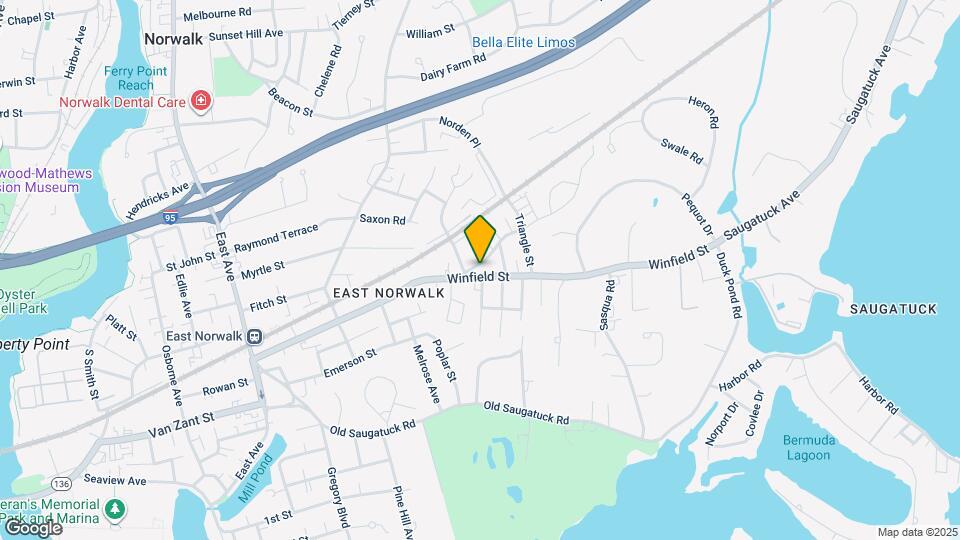 1 Howard Ave Map and Location Details