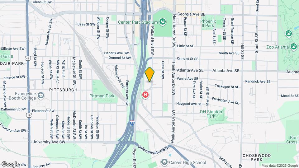 953 Washington St SW Map and Location Details