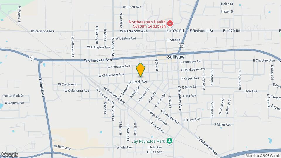 117 S Main St Map and Location Details