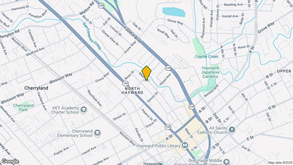 22123 Main St Map and Location Details