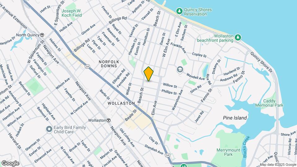 51 Willow St, Unit 3 Map and Location Details