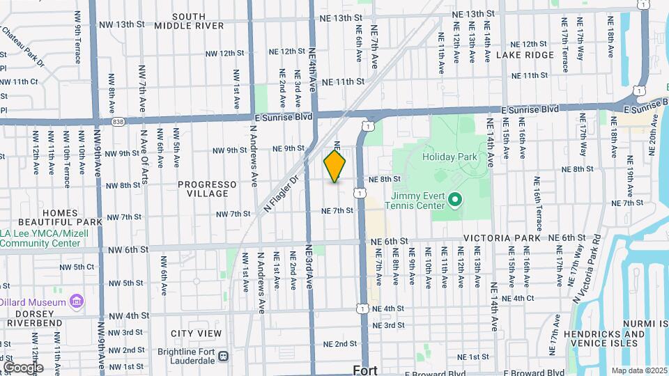 735 NE 5th Ave Mapa y Detalles de la Ubicación
