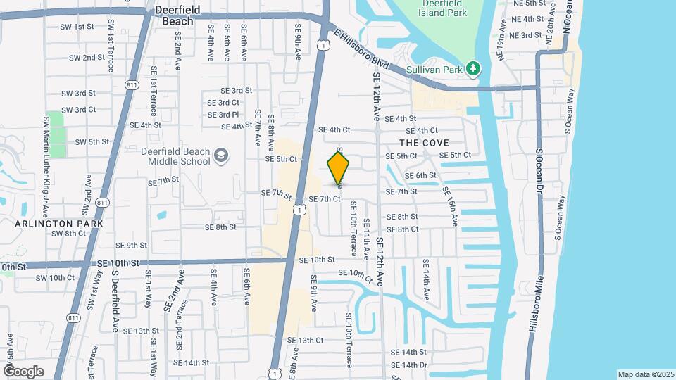 954 SE 7th St Map and Location Details