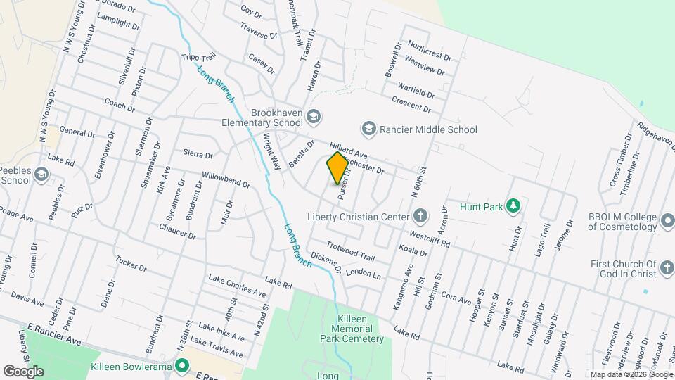 2305 Purser Dr Map and Location Details