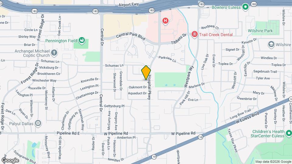 2428 Chestnut Way Map and Location Details