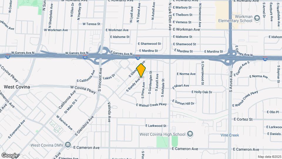 204 S Bandy Ave Map and Location Details