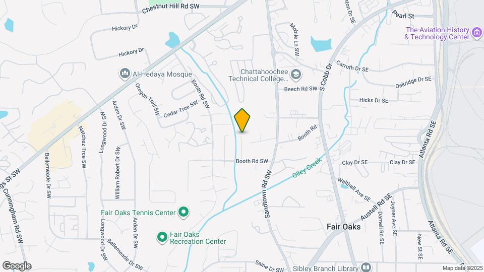 1105 Booth Ct SW Map and Location Details