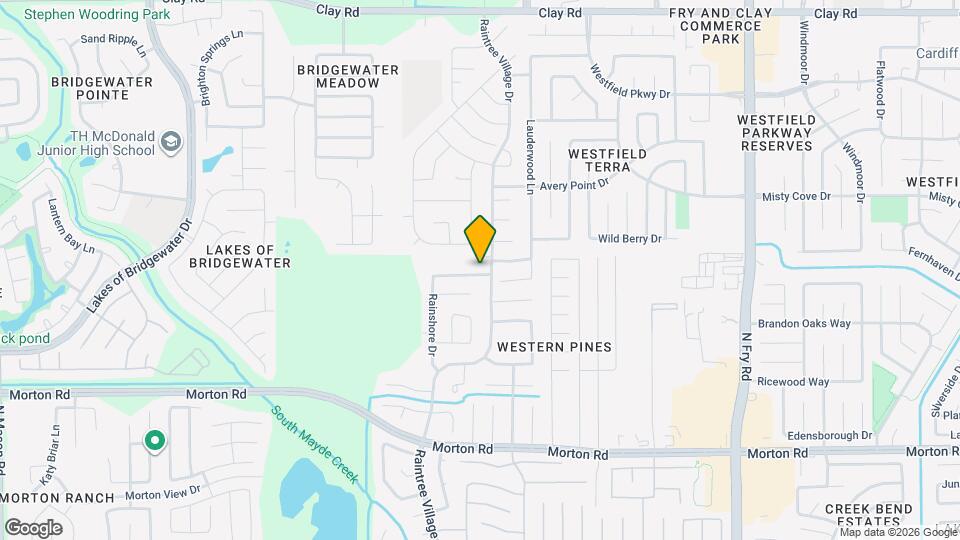 20710 Rainmead Dr Map and Location Details