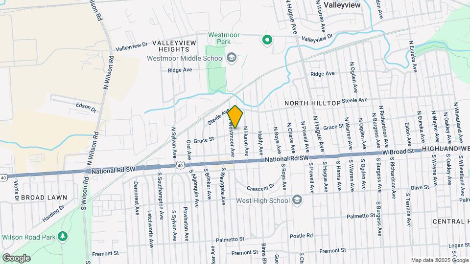 94 N Westmoor Ave Map and Location Details