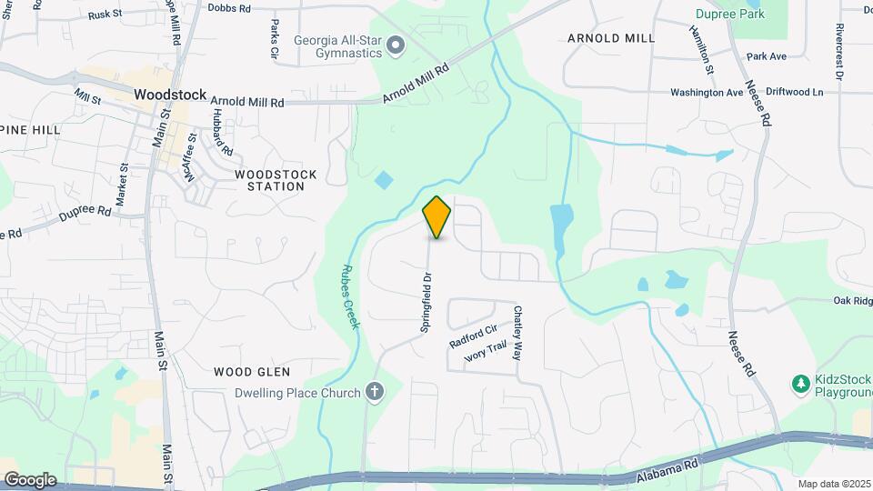 468 Springfield Dr Map and Location Details