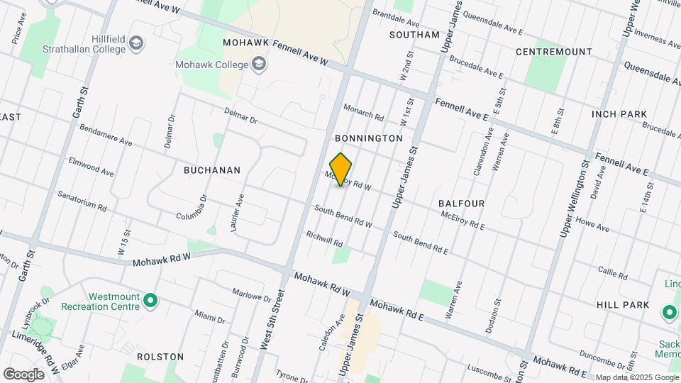 74 W 3rd St Map and Location Details