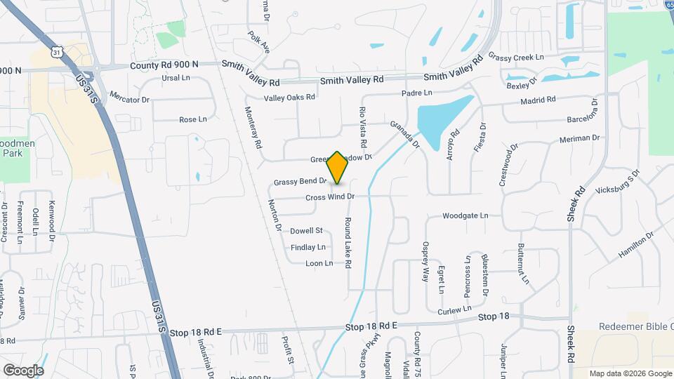 1351 Brooks Dr Mapa y Detalles de la Ubicación
