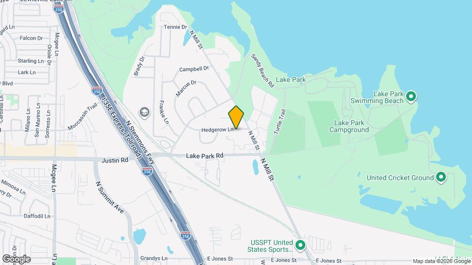 132 Hedgerow Ln Map and Location Details