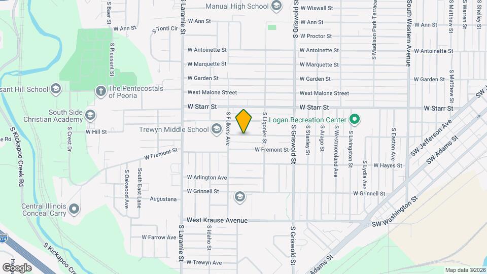 2804 W Humboldt St Mapa y Detalles de la Ubicación