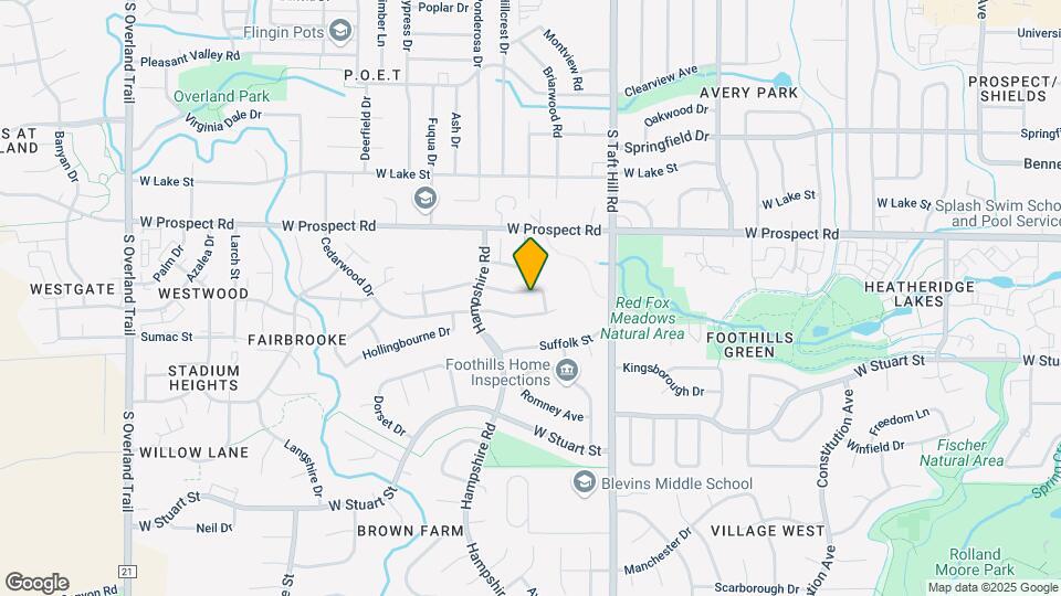 2213 Coventry Ct Map and Location Details