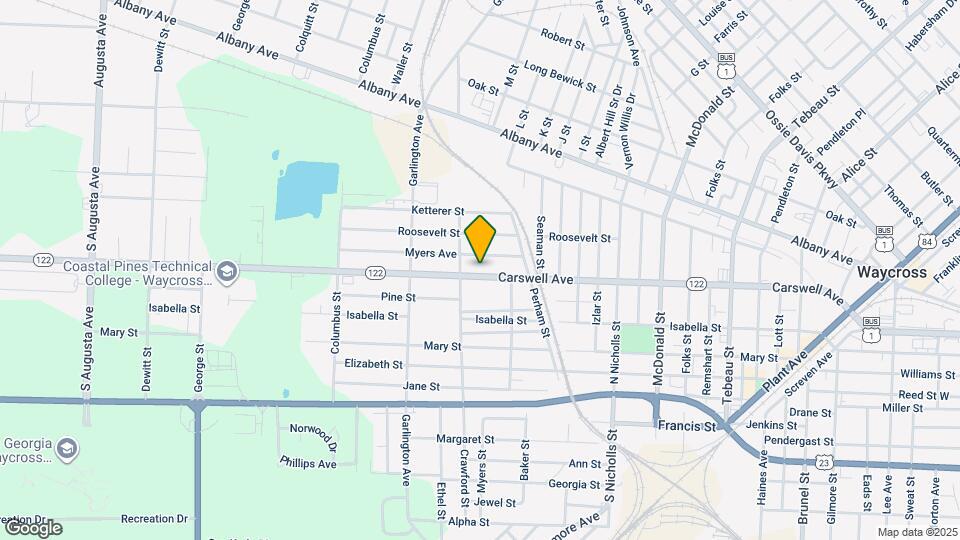 1314 Carswell Ave Mapa y Detalles de la Ubicación