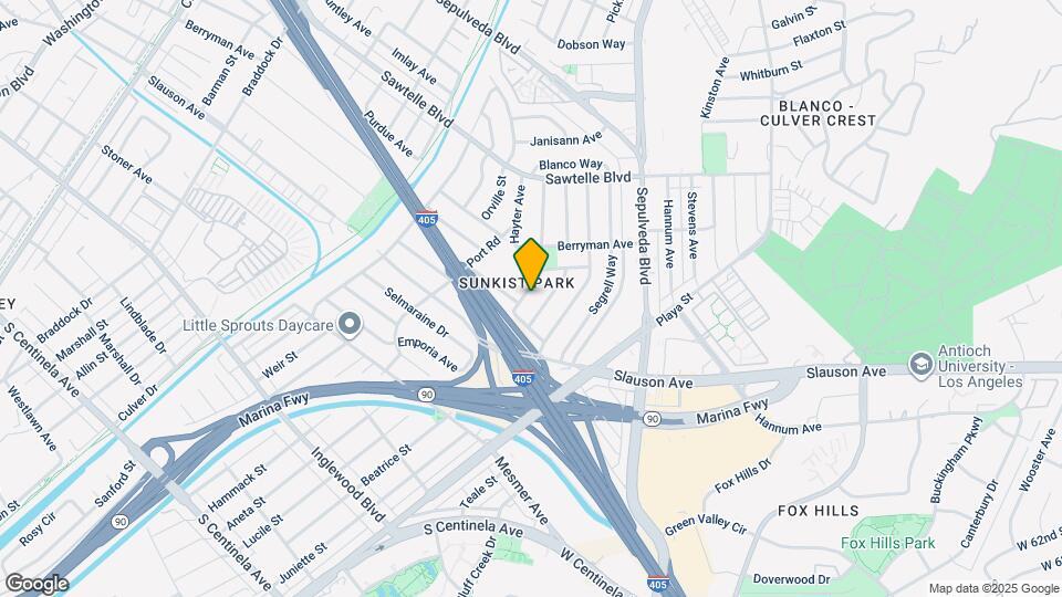 11472 Diller Ave Map and Location Details