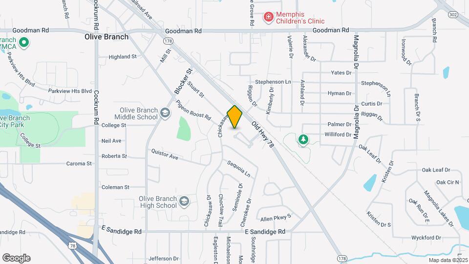 9727 Pigeon Roost Park Cir Map and Location Details