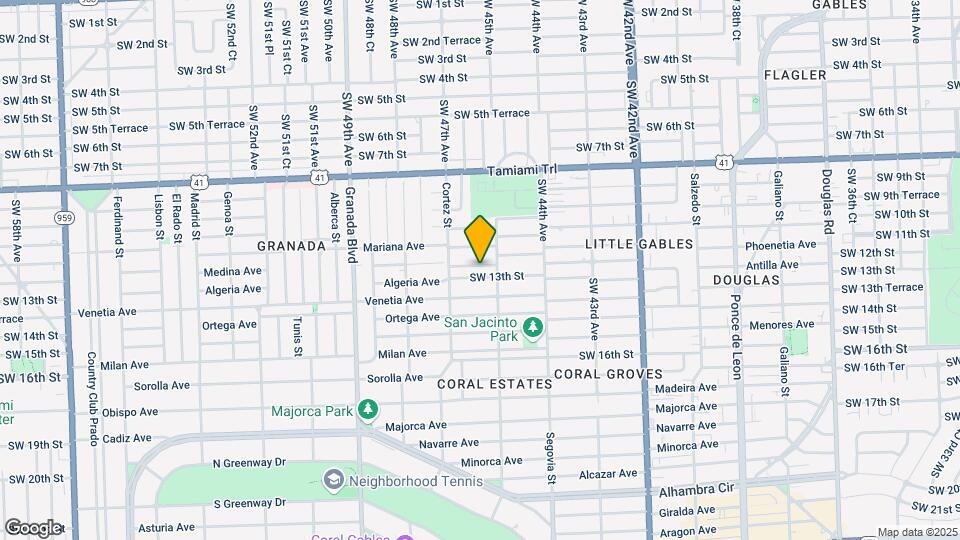 4630 SW 12th St Map and Location Details