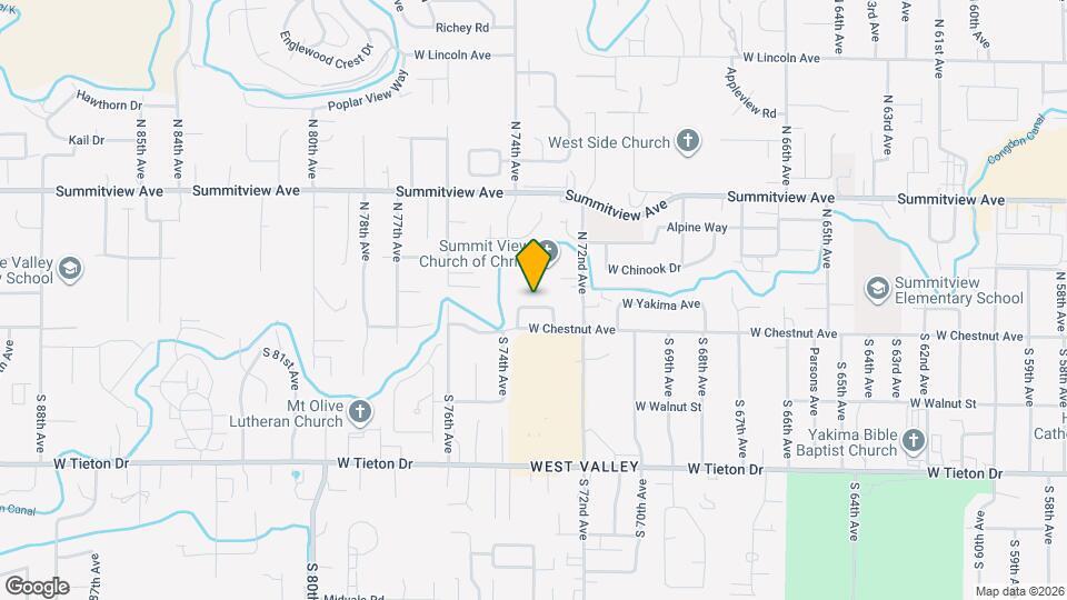 7317 W Yakima Ave Mapa y Detalles de la Ubicación