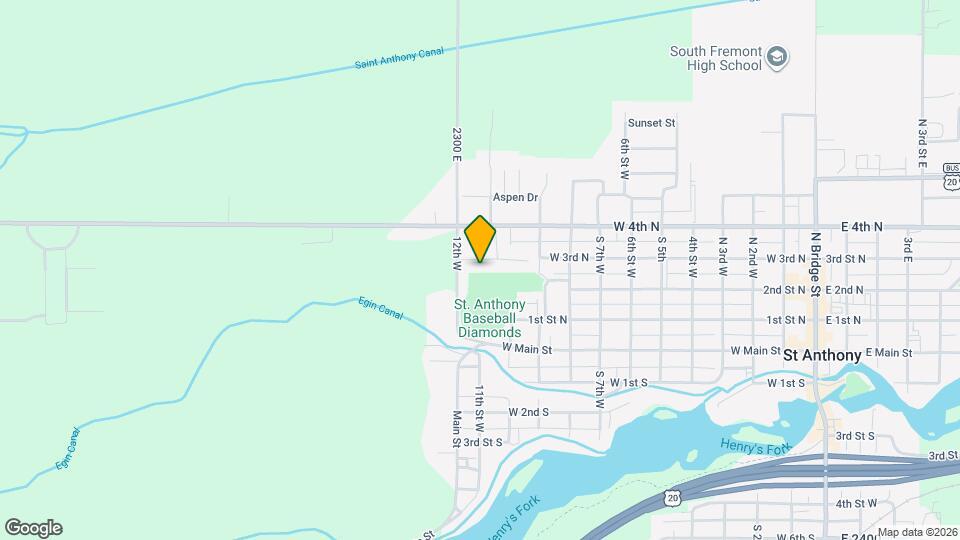 1112 Home Run Ave Map and Location Details